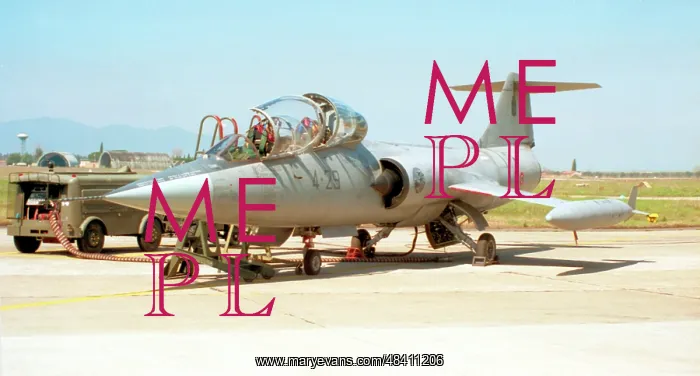 : Lockheed TF-104G Starfighter MM54232 - 4-29 : Lockheed TF-104G Starfighter MM54232 - 4-29