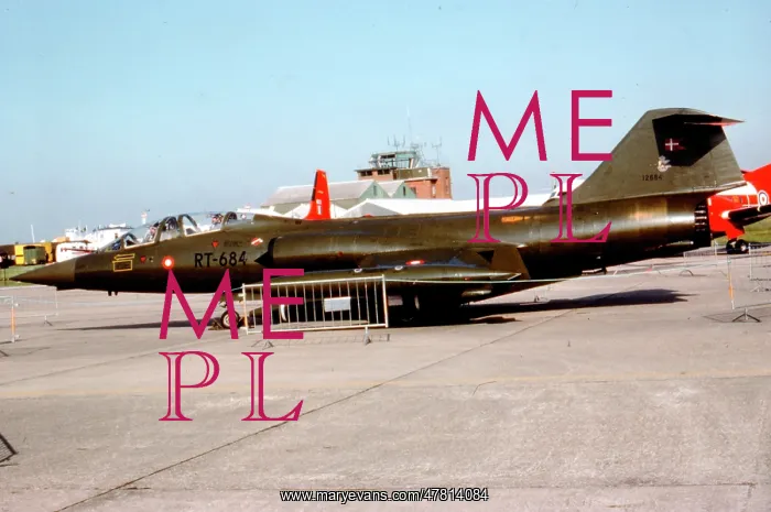 : Lockheed TF-104G Starfighter RT-684 : Lockheed TF-104G Starfighter RT-684
