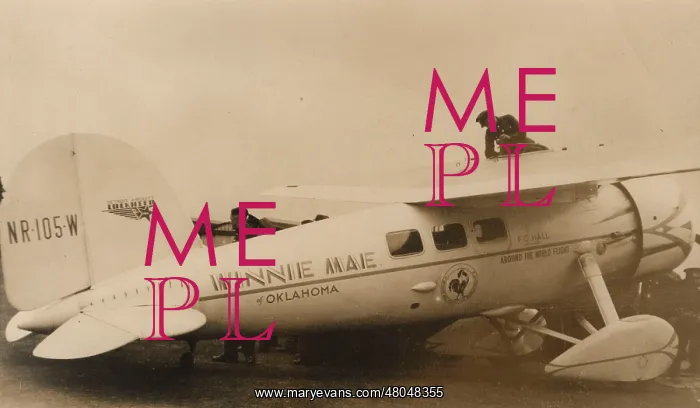 : Lockheed Vega 5B NR105W Winnie Mae as flown by Wiley Post : Lockheed Vega 5B NR105W Winnie Mae as flown by Wiley Post