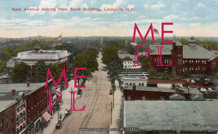 : Lockport, Niagara County, New York, USA - East Avenue : Lockport, Niagara County, New York, USA - East Avenue