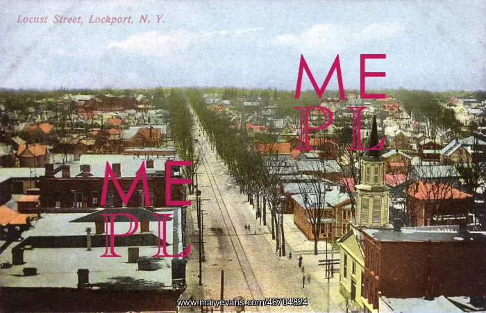  : Lockport, Niagara County, New York, USA - Locust Street