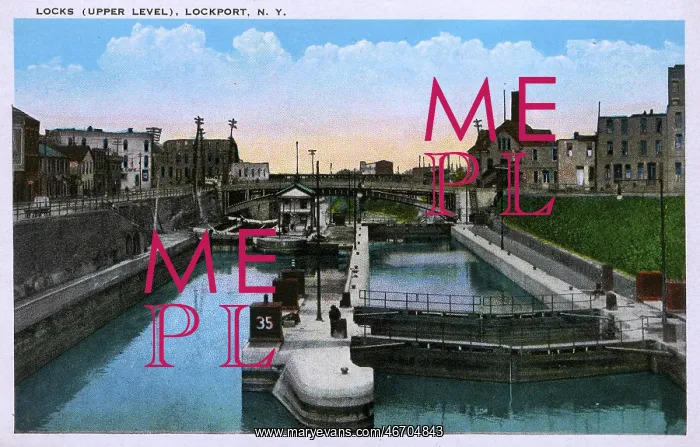 : Lockport, Niagara County, New York, USA, Locks (Upper Level) : Lockport, Niagara County, New York, USA, Locks (Upper Level)