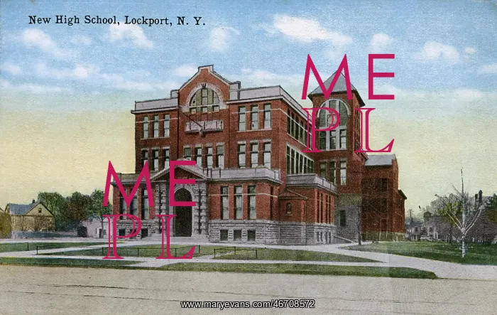  : Lockport, Niagara County, New York, USA - New High School