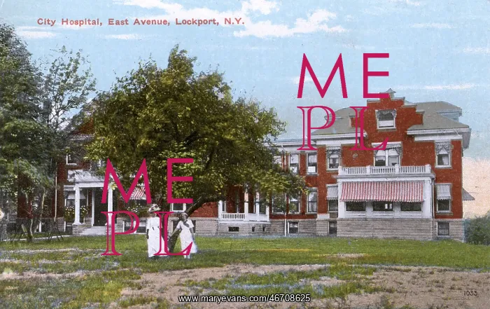 : Lockport, Niagara County, New York, USA - City Hospital : Lockport, Niagara County, New York, USA - City Hospital