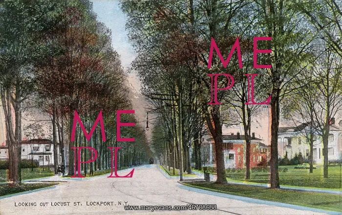  : Lockport, Niagara County, New York, USA - Locust Street