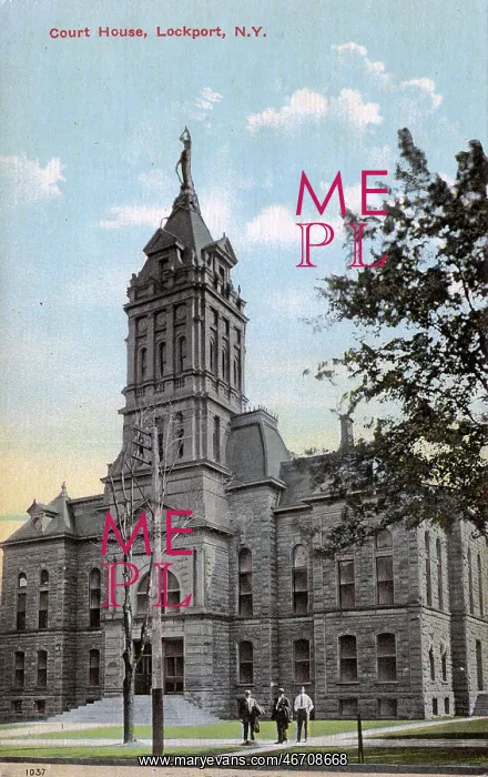  : Lockport, Niagara County, New York, USA - Court House