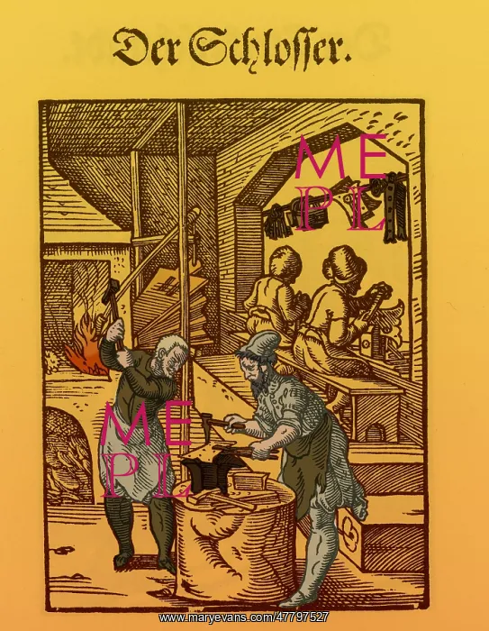 : Locksmith, Medieval Tradesmen : Locksmith, Medieval Tradesmen