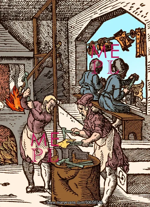 : Locksmith, Medieval Tradesmen : Locksmith, Medieval Tradesmen
