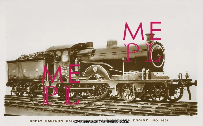  : Locomotive no 1831 express passenger engine