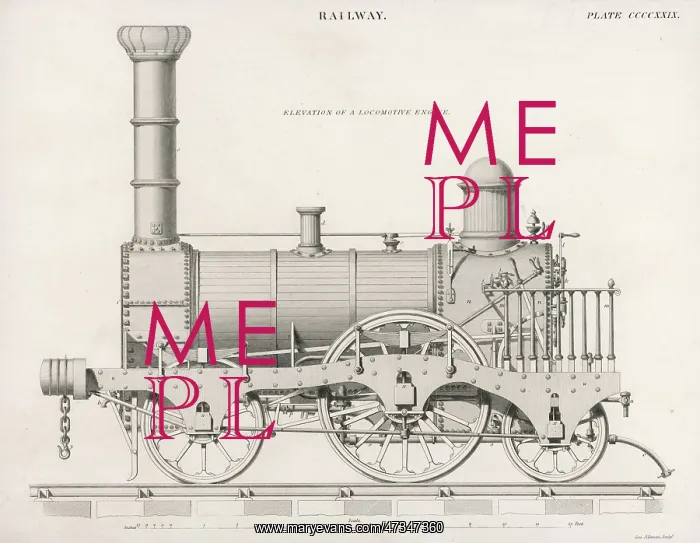 : Locomotive 1840s : Locomotive 1840s