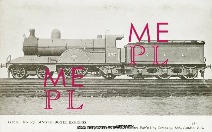  : Locomotive no 267, single bogie express