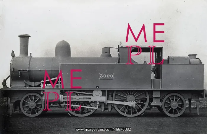  : Locomotive no 3000 2-4-2 tank