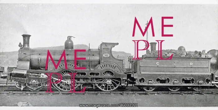  : Locomotive no 435 rebuilt express engine