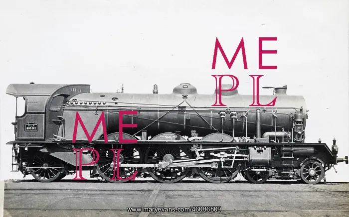 : Locomotive no 6001 4-6-2 : Locomotive no 6001 4-6-2
