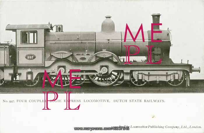  : Locomotive no 991 four coupled bogie express
