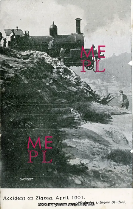 : Locomotive Accident, Ida Falls Gully, New South Wales : Locomotive Accident, Ida Falls Gully, New South Wales