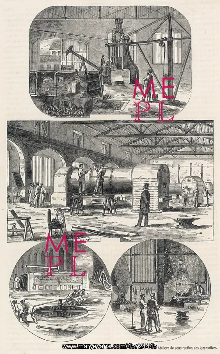 : Locomotive construction at Swindon : Locomotive construction at Swindon