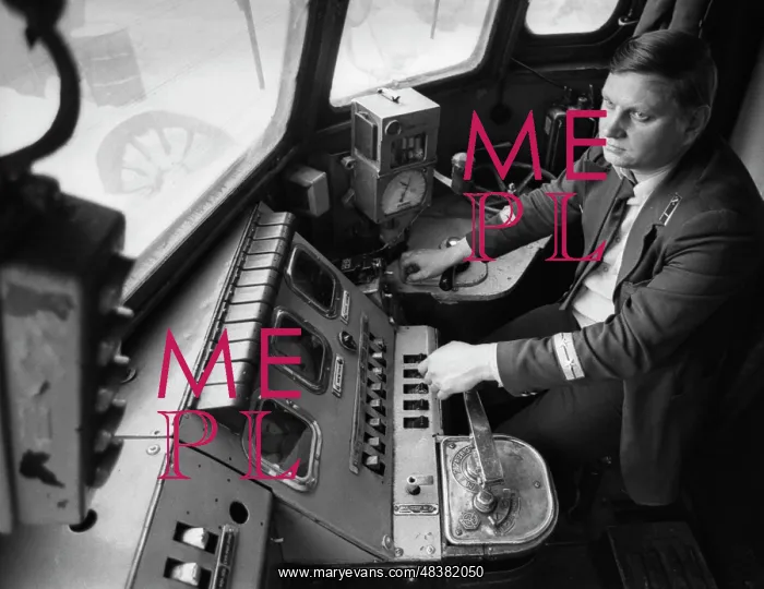 : Locomotive driver Yevgeny Stenin : Locomotive driver Yevgeny Stenin