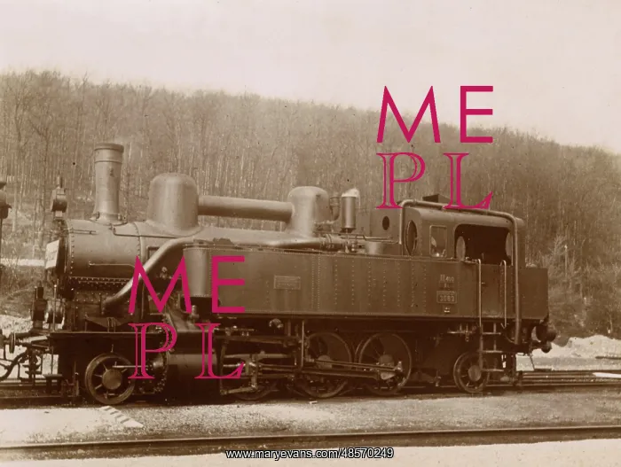  : Locomotive engine, Austrian railway