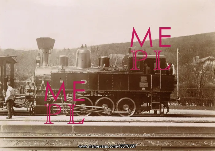  : Locomotive engine, Austrian railway