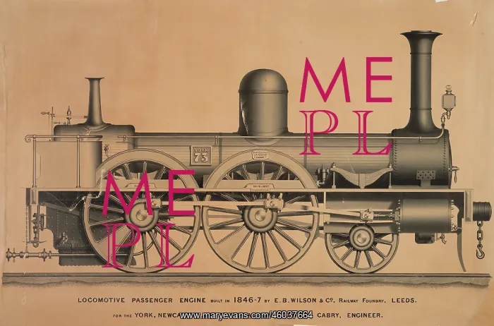 : Locomotive passenger engine no 73 : Locomotive passenger engine no 73