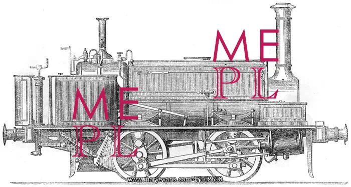  : Locomotive tank engine 1862