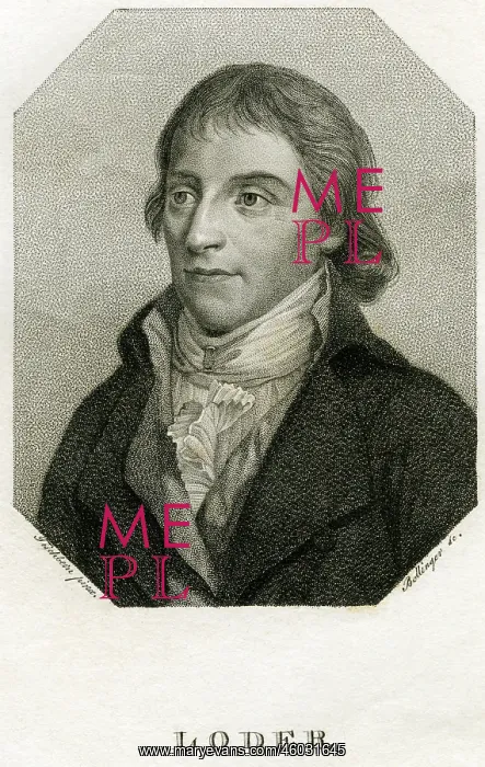 : Loder, Justus Christian, 12.3.1753 - 16.4.1832 : Loder, Justus Christian, 12.3.1753 - 16.4.1832