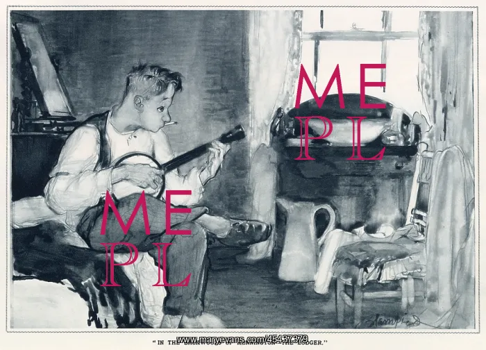 : The Lodger by Edmund Blampied : The Lodger by Edmund Blampied