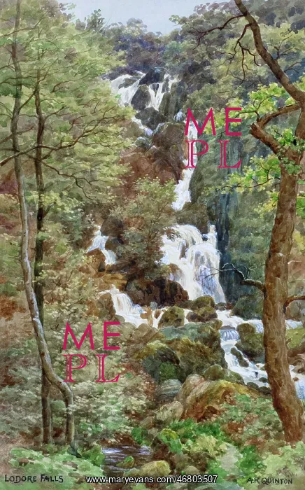 : Lodore Falls, Borrowdale, Lake District, Cumbria : Lodore Falls, Borrowdale, Lake District, Cumbria