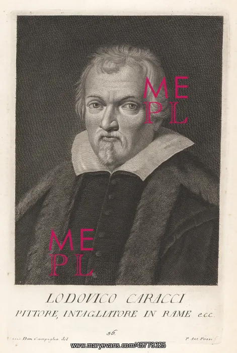 : Lodovico Carracci, Italian, early-Baroque painter : Lodovico Carracci, Italian, early-Baroque painter