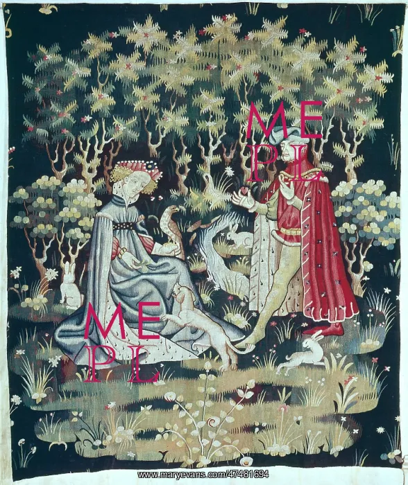 : L'Offrande de Coeur ' tapestry : L'Offrande de Coeur ' tapestry