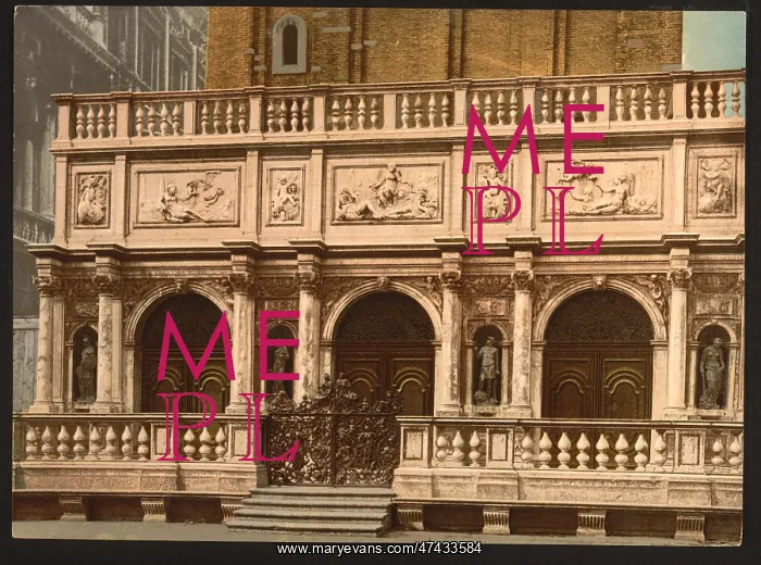 : Loggia of St. Mark's, Venice, Italy : Loggia of St. Mark's, Venice, Italy