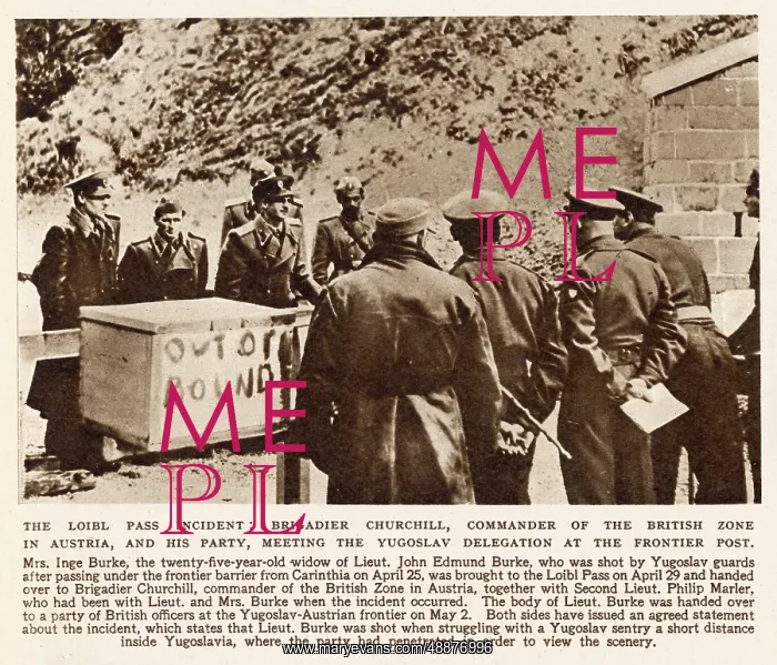 : The Loibl Pass Incident : The Loibl Pass Incident