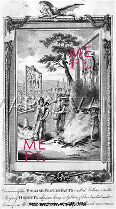 : LOLLARDS HANGED AND BURN : LOLLARDS HANGED AND BURN
