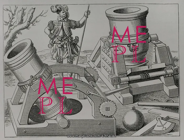 : Lombards on their mobile devices. Engraving from : Lombards on their mobile devices. Engraving from