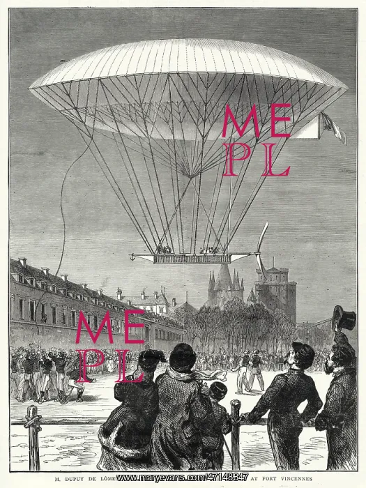 : De Lome's airship : De Lome's airship
