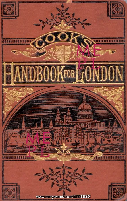  : London. Thomas Cook Guidebook Cover - London