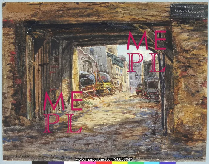 : London, Below the Adelphi Arches : London, Below the Adelphi Arches