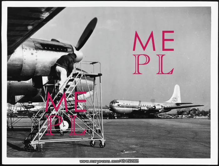 : LONDON AIRPORT 1950S : LONDON AIRPORT 1950S