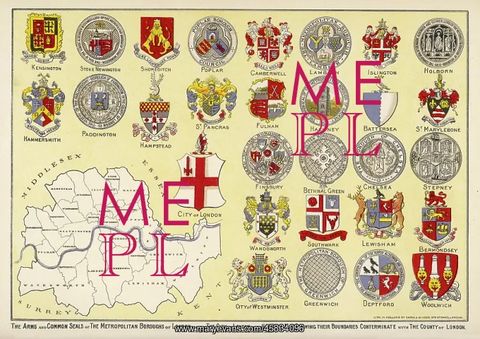 : London arms and seals : London arms and seals