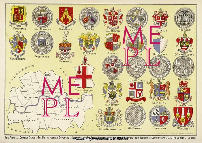 : London arms and seals : London arms and seals