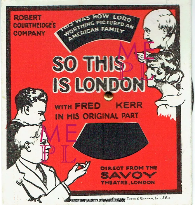 : So This Is London by Arthur Goodrich : So This Is London by Arthur Goodrich
