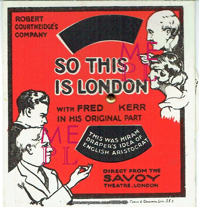 : So This Is London by Arthur Goodrich : So This Is London by Arthur Goodrich