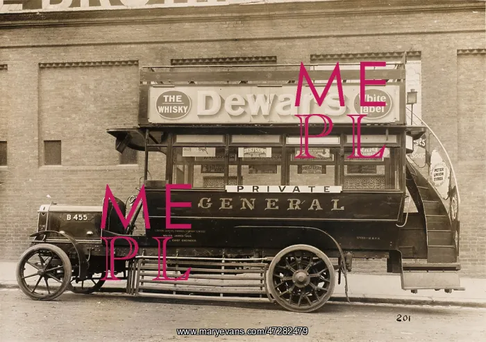  : London B Type Bus, 1910