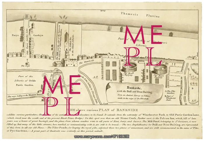 : LONDON / BANKSIDE C1580 : LONDON / BANKSIDE C1580