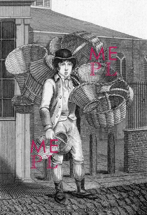 : LONDON BASKET SELLER : LONDON BASKET SELLER