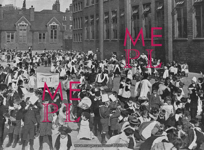 : London Board School Playtime : London Board School Playtime