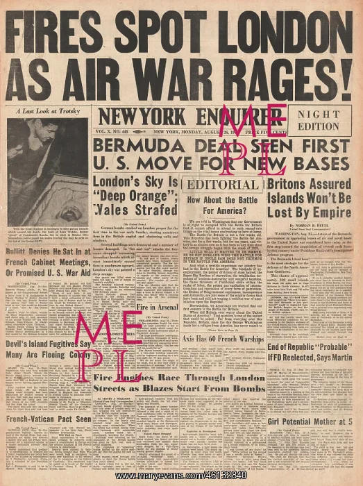 : London is bombed