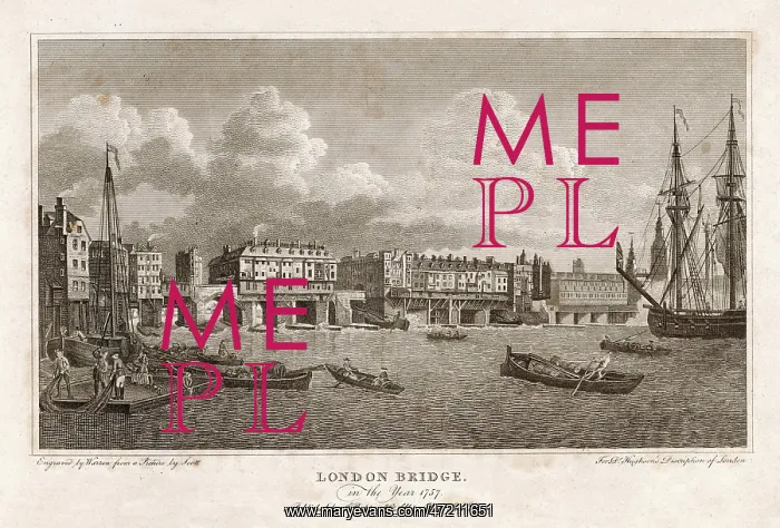  : LONDON BRIDGE / 1757