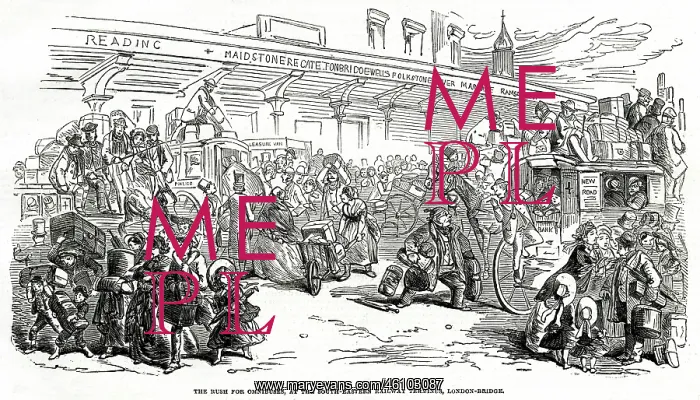 : London Bridge, Great Cab Strike 1853 : London Bridge, Great Cab Strike 1853